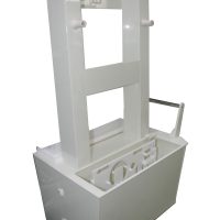Clean room trolley for LPE 3061 quartz chamber and small parts transportation