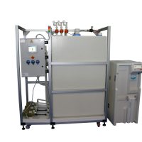 H2ODI production system: 5 Mohm water quality output. Inlet from tap water