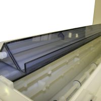 Horizontal quartz tube automatic cleaning system