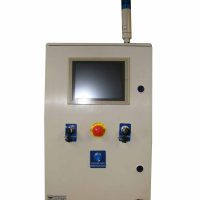 P.O.U. module remote control with touch screen.