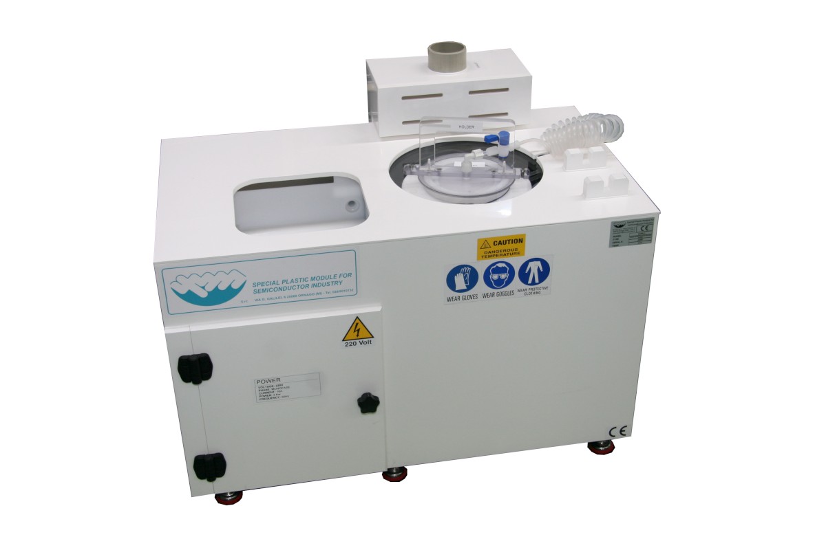 Single Wafer gold plating - SPM patented “Floating process” High thickness deposition, till 50µm on Niobio wafers