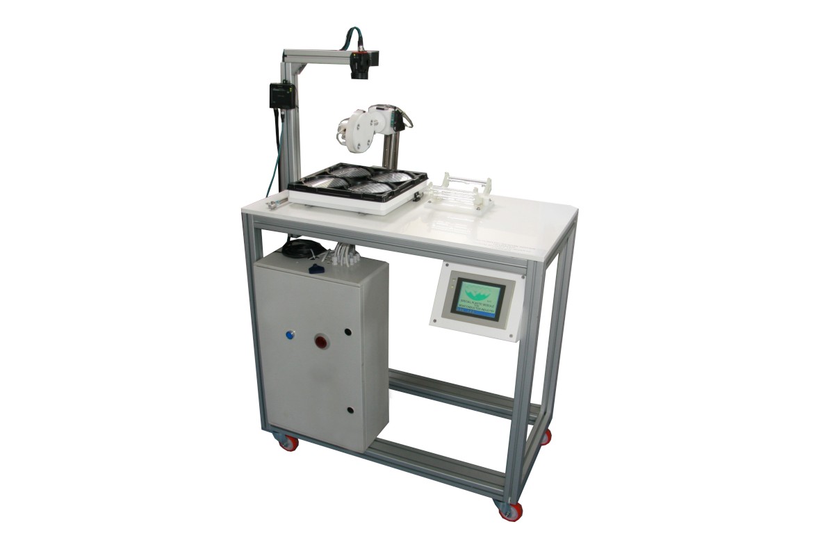 “Bern Model”: Automatic low thickness wafers (100 µm) transfer system from baskets to quartz carriers