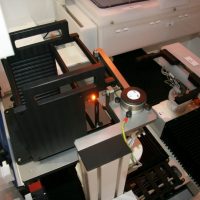 Detailed view on load/unload station with carrier slot mapping